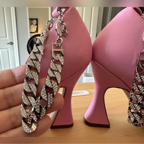 Steve Madden “Zippy” Pink Leather Pump Heels – Rare Find - Picture 6 of 9